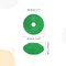 50Pcs 12mm Silicone Lentil Beads, Rubber Abacus Focal Bead Loose Bulk Beads for DIY Keychain Pens Bracelets